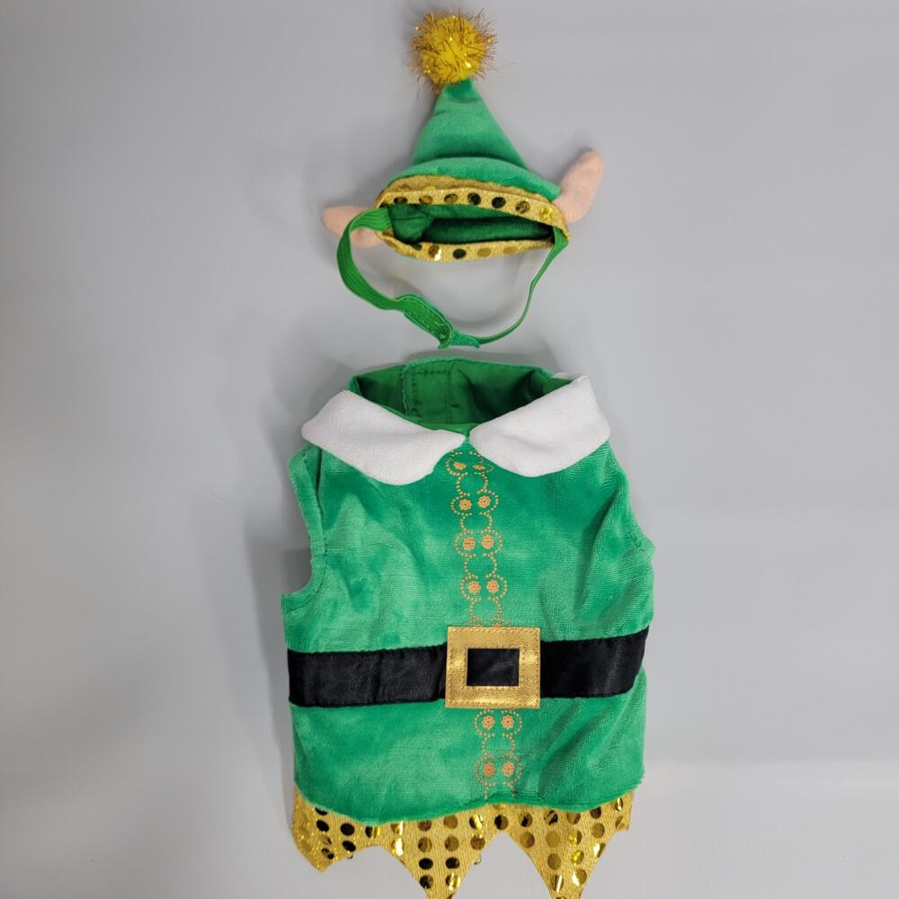 Dog Cat Halloween Costumes Size XS Bumble Bee Elf Pet Outfit 2 Costume Lot - Picture 2 of 11